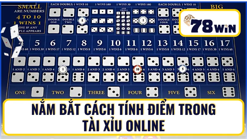 Nắm bắt cách tính điểm trong tài xỉu online Nắm bắt cách tính điểm trong tài xỉu online